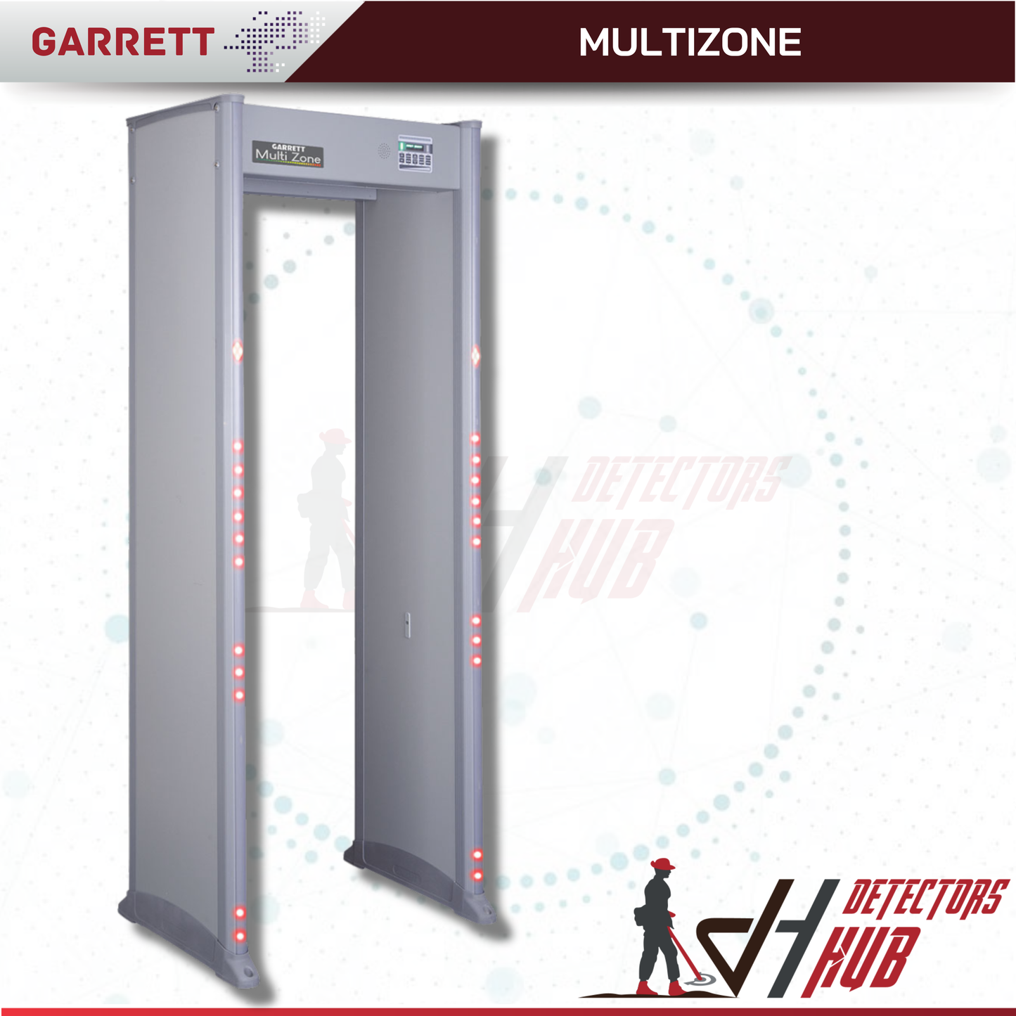 Garrett Multi Zone Walk-Through Metal Detector