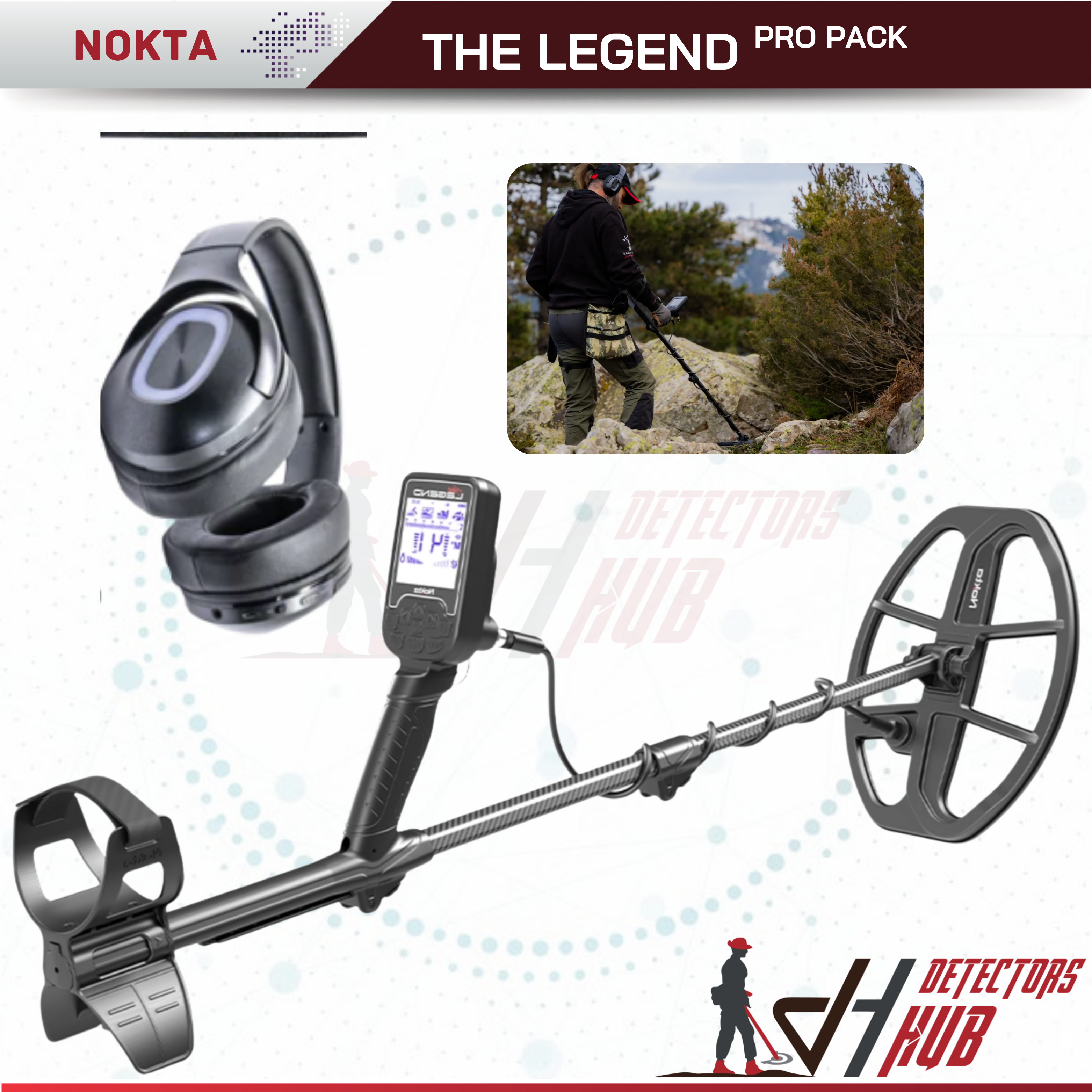 NOKTA The Legend PRO PACK Metal Detector– DetectorsHub
