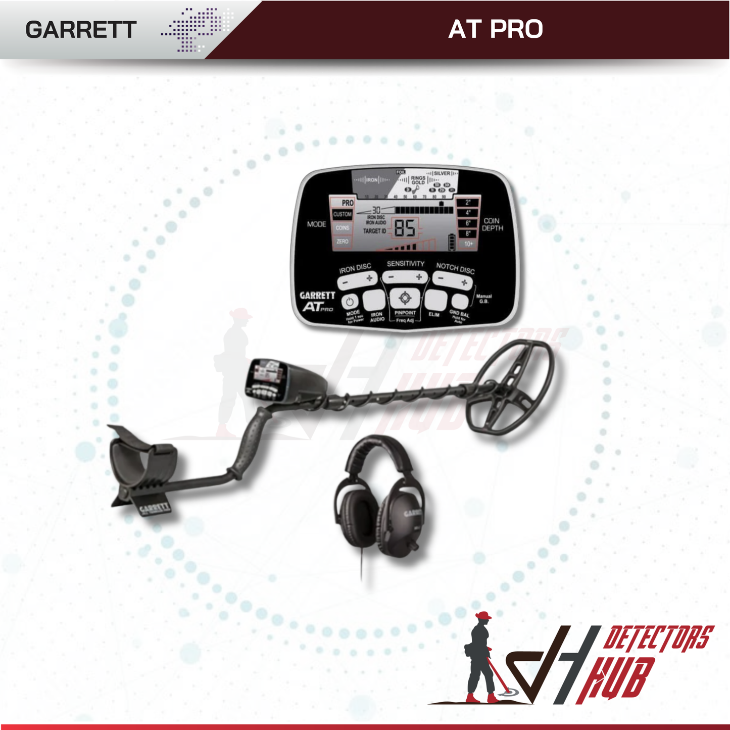 Détecteur de métaux Garrett AT PRO