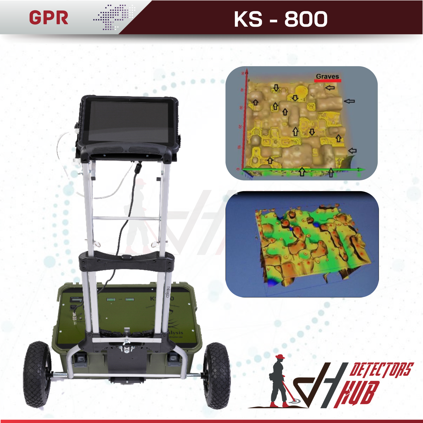KS-800 Professional Grounding Radar