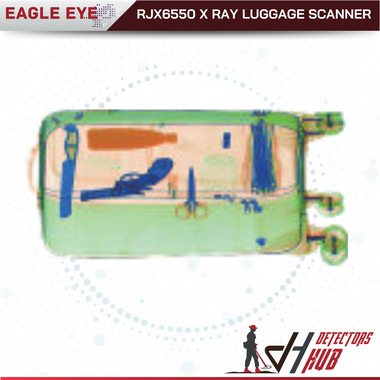 RJX6550 X Ray Luggage Scanner