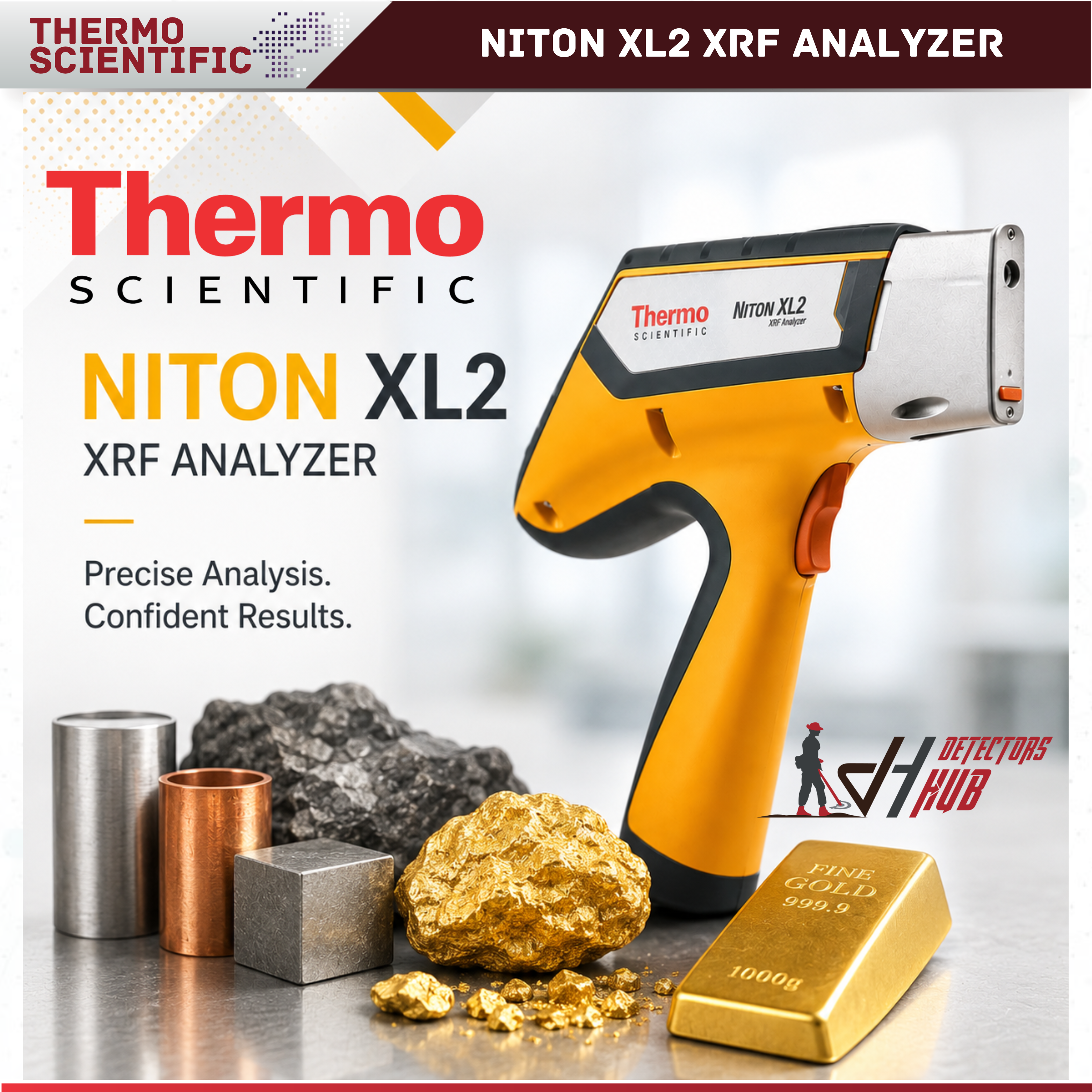 Niton XL2 XRF Analyzer for Gold & Mining | Africa– DetectorsHub