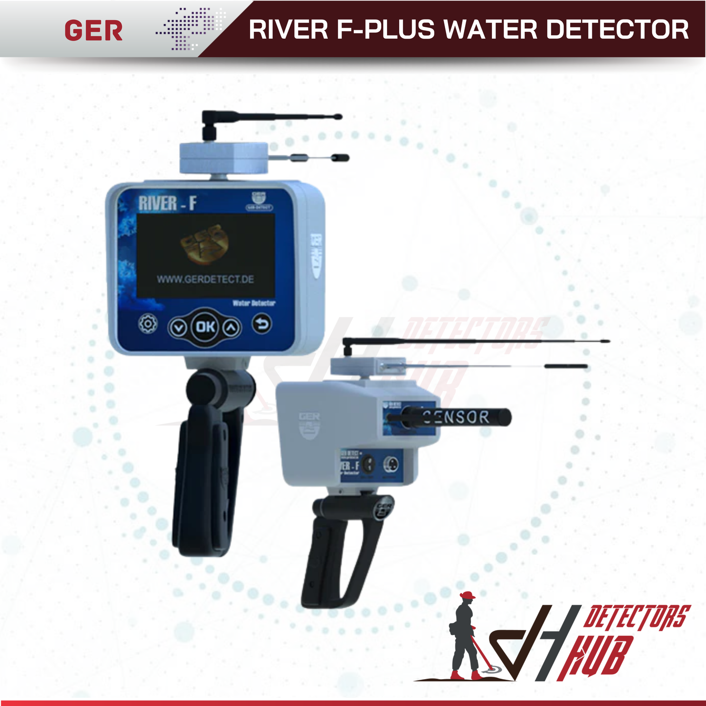 جهاز كشف المياه GER DETECT RIVER-F PLUS