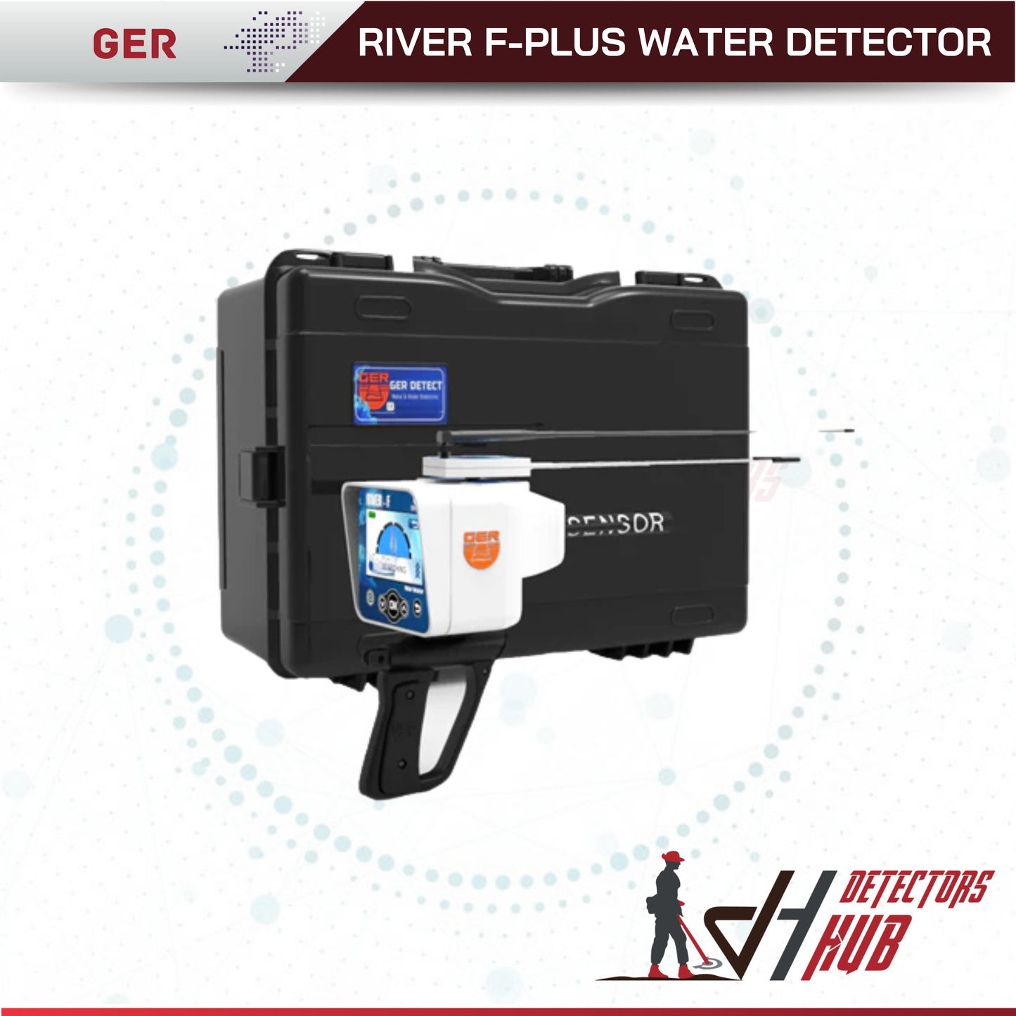 جهاز كشف المياه GER DETECT RIVER-F PLUS