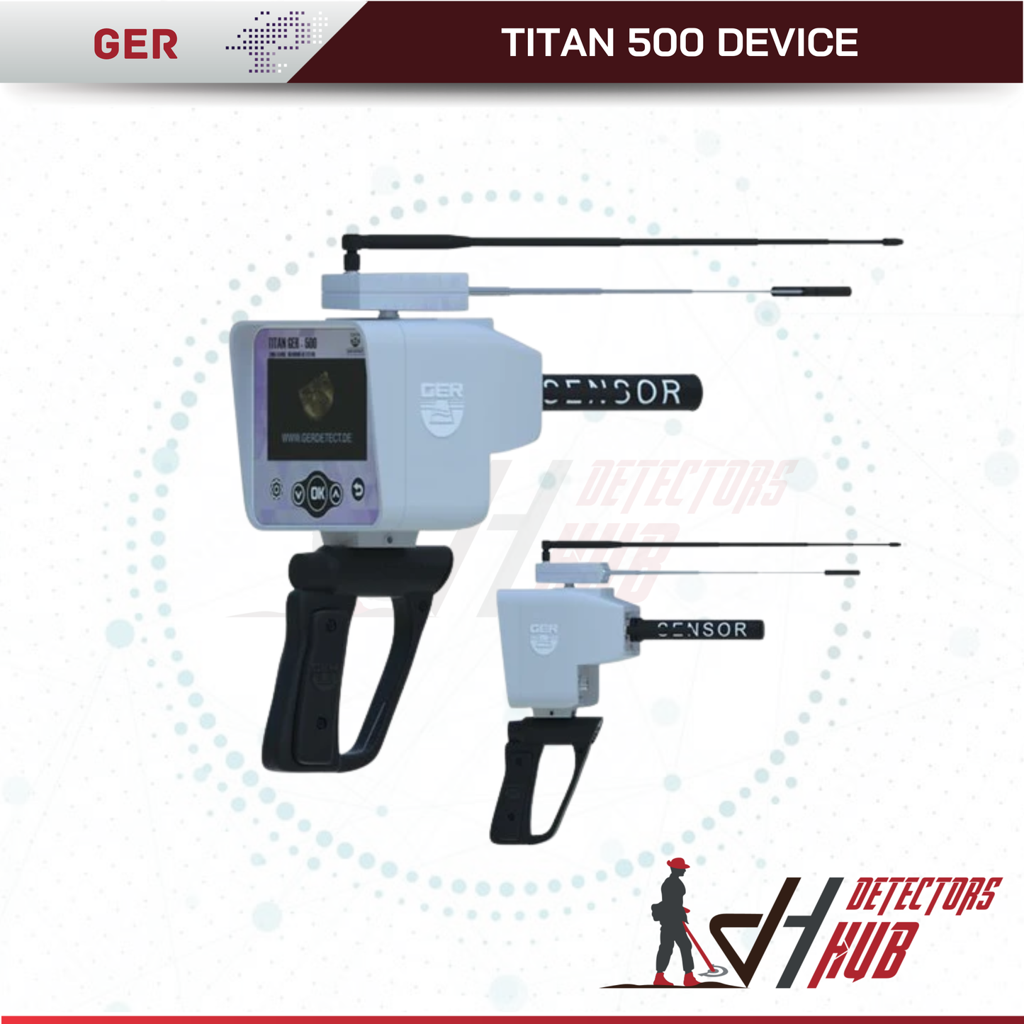GER DETECT Titan GER 500 Diamond Detector