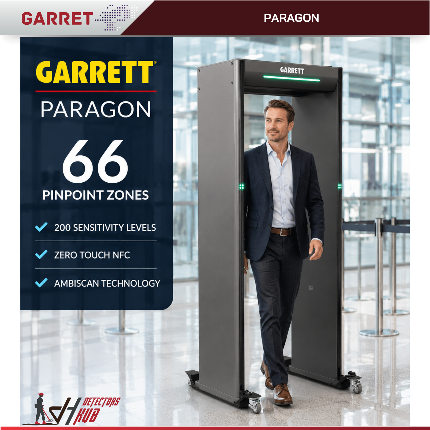 Garrett PARAGON Walk-Through Detector