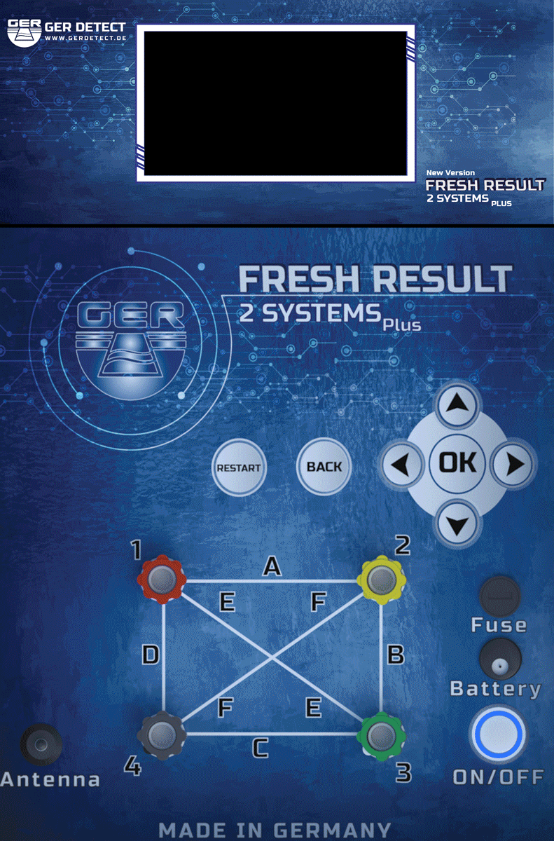 Fresh Result 2 Systems Plus Device Ground Water Detector