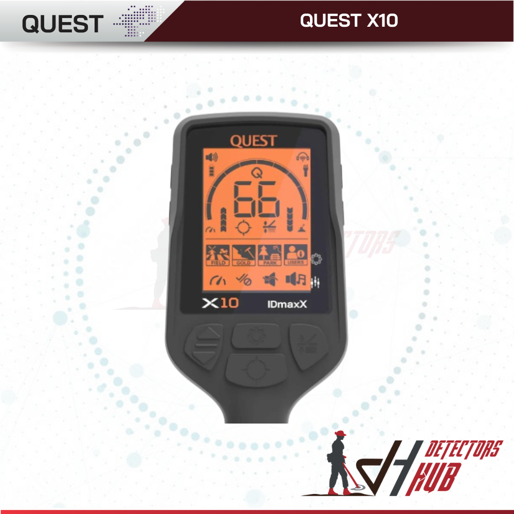 Détecteur de métaux Quest X10
