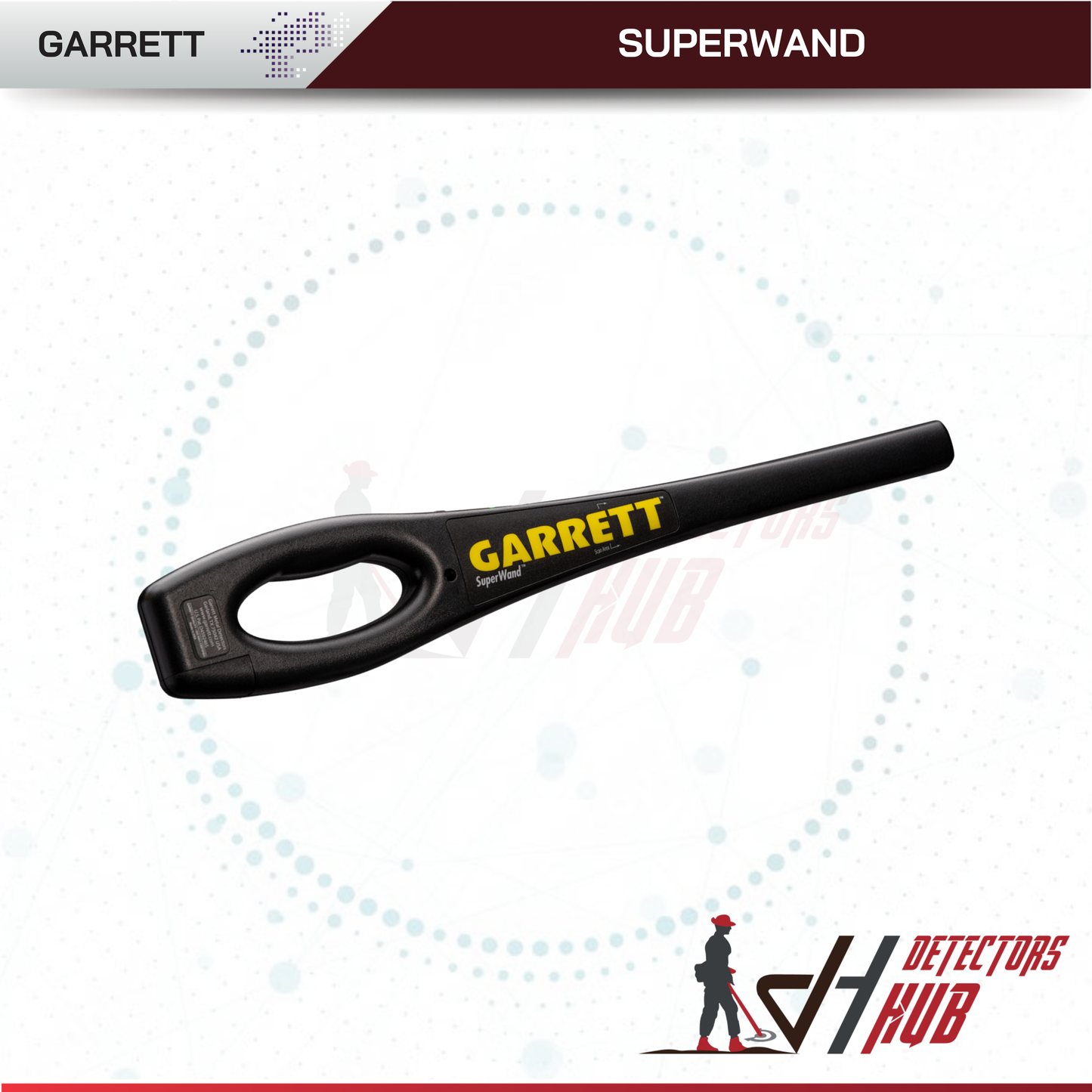 Détecteur de métaux portatif Garrett SuperWand