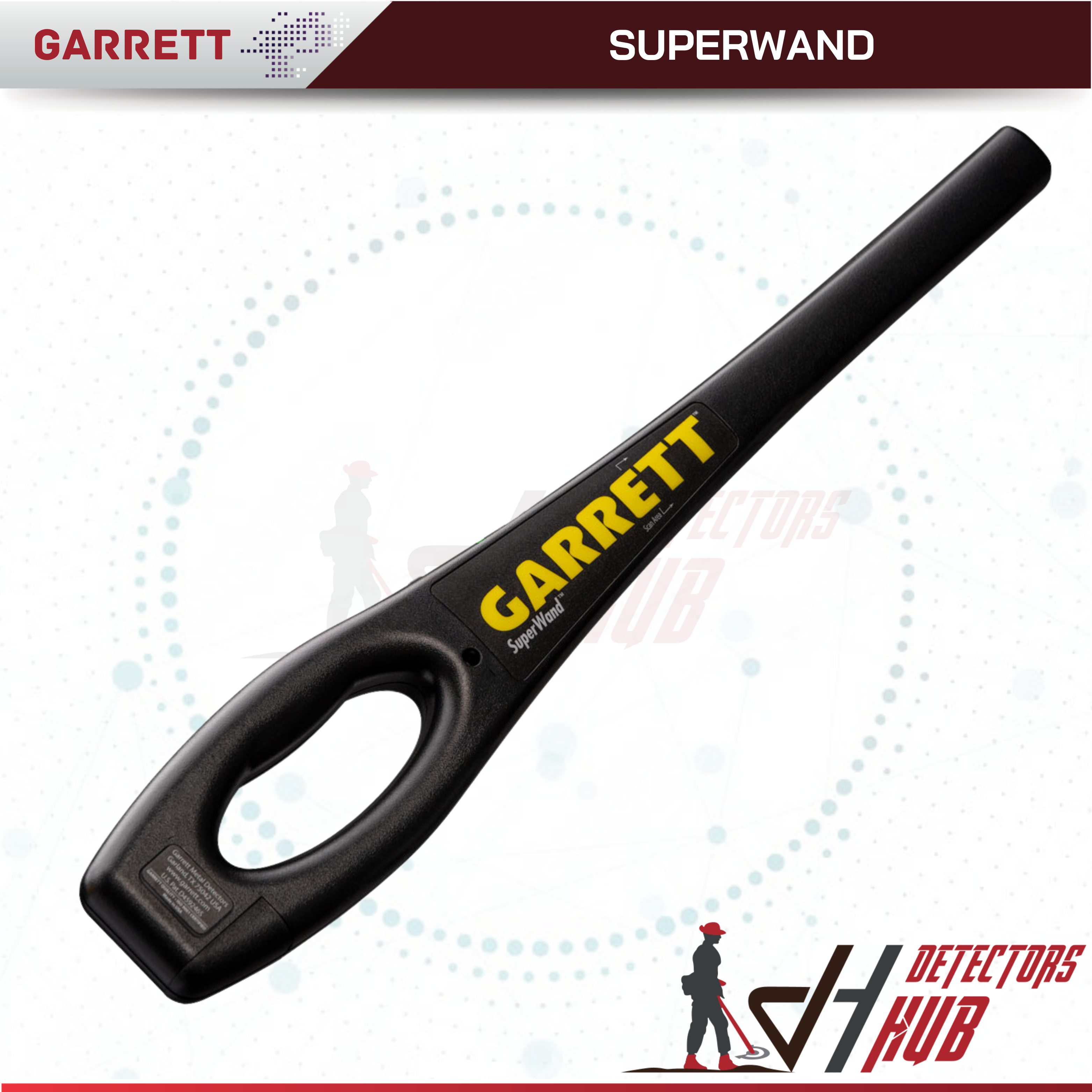 GARRETT SuperWand Hand-Held Metal Detector