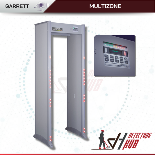 Detector de metales de paso multizona Garrett