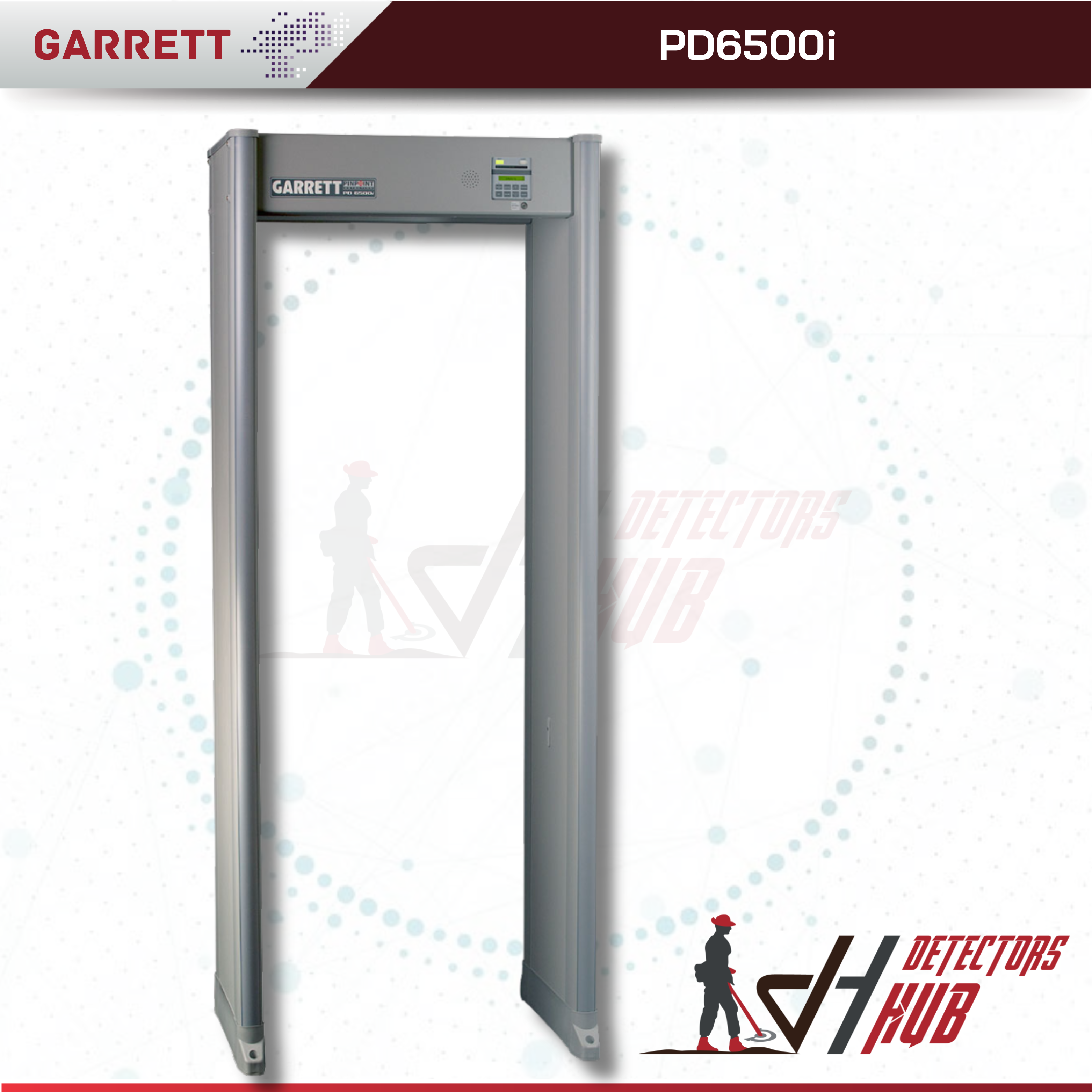 Garrett PD6500i Walk Through Metal Detector– DetectorsHub