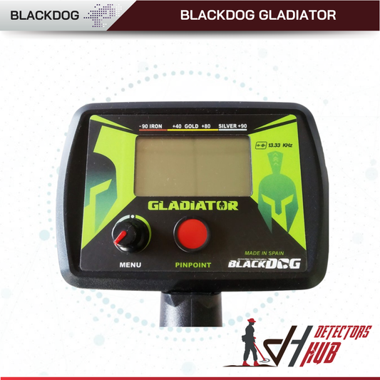 Detector de metales Blackdog Gladiador