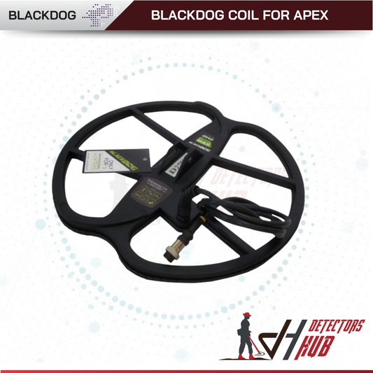 Bobina Blackdog Max 33 x 33 cm DD para Garrett Ace Apex