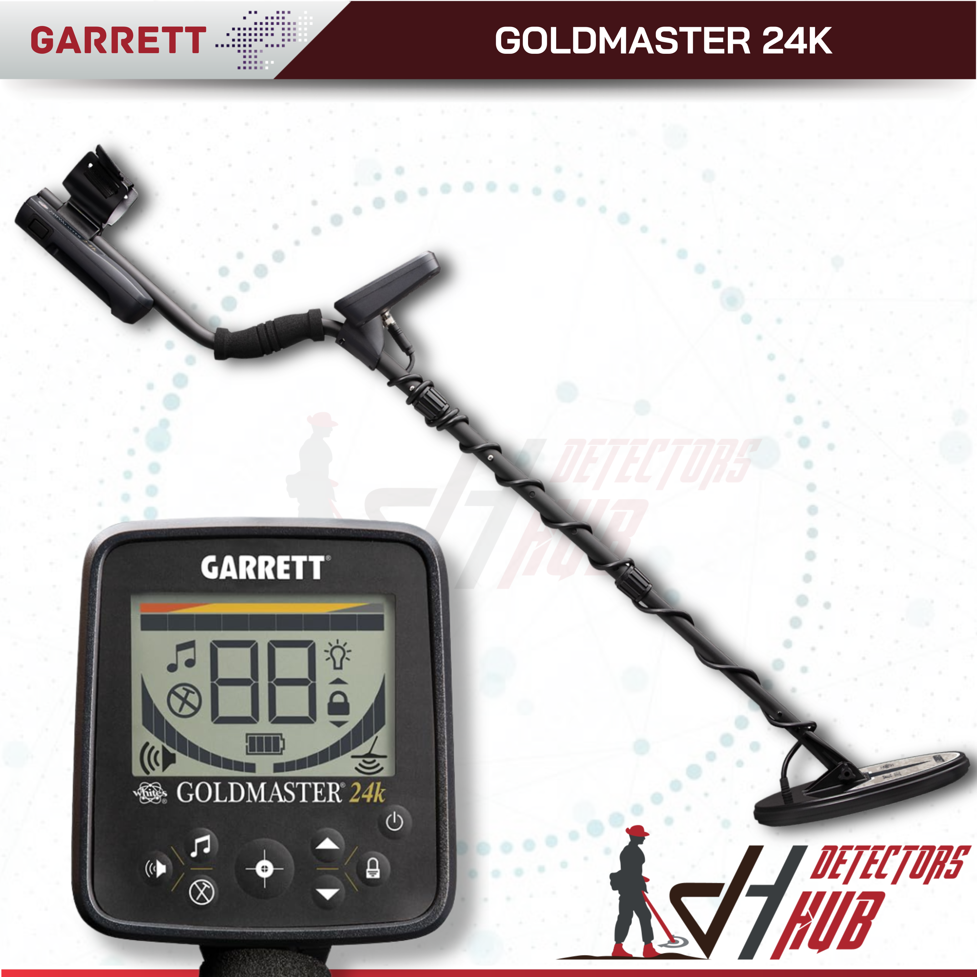 Detector de metales Garrett Goldmaster 24K