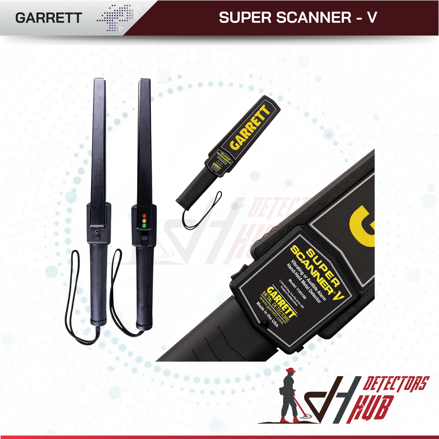 Garrett Super Scanner V Hand-Held Metal Detector
