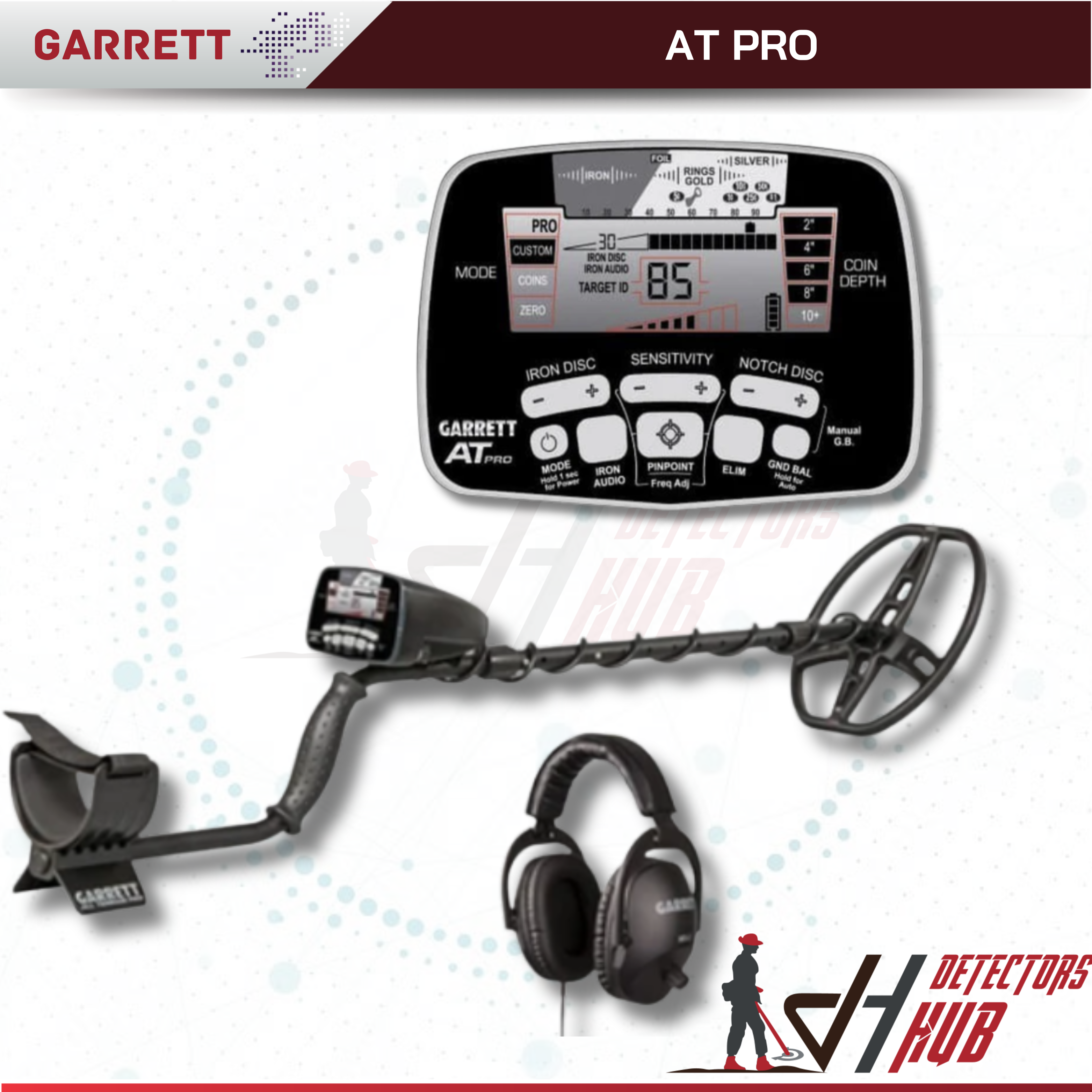 Garrett AT PRO Metal Detector– DetectorsHub