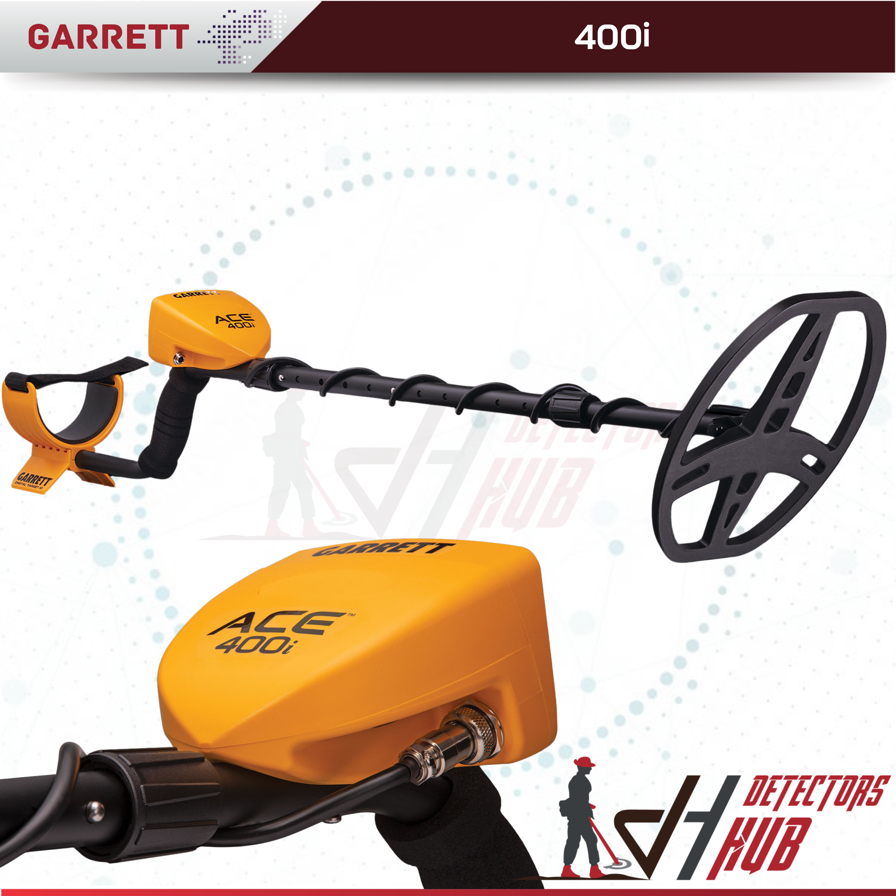 Garrett ACE 400 Metal Detector with Waterproof Coil Pro-Pointer II and Carry Bag Garrett ACE 400 Metal Detector \u2013 Texhoma Metal Detectors