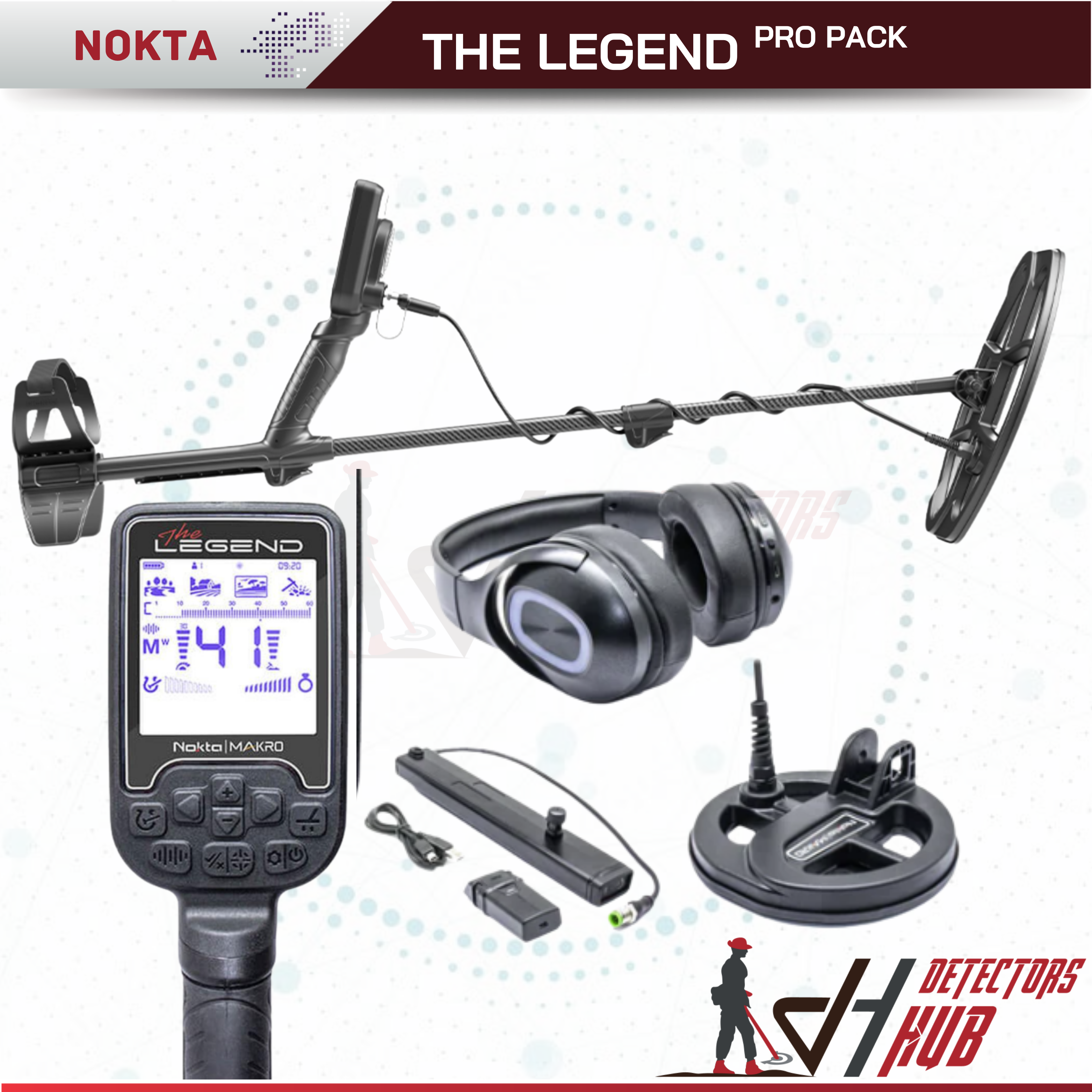 NOKTA The Legend PRO PACK Metal Detector– DetectorsHub