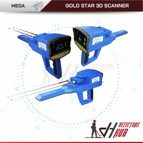 Escáner 3D estrella dorada