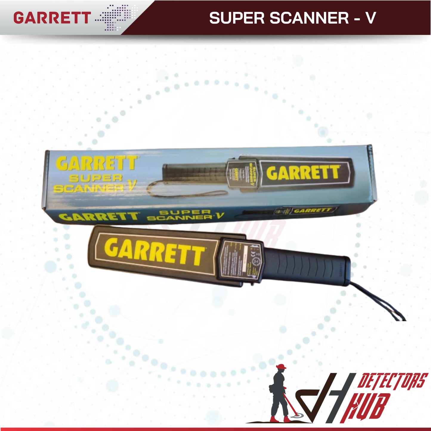 Garrett Super Scanner V Hand-Held Metal Detector