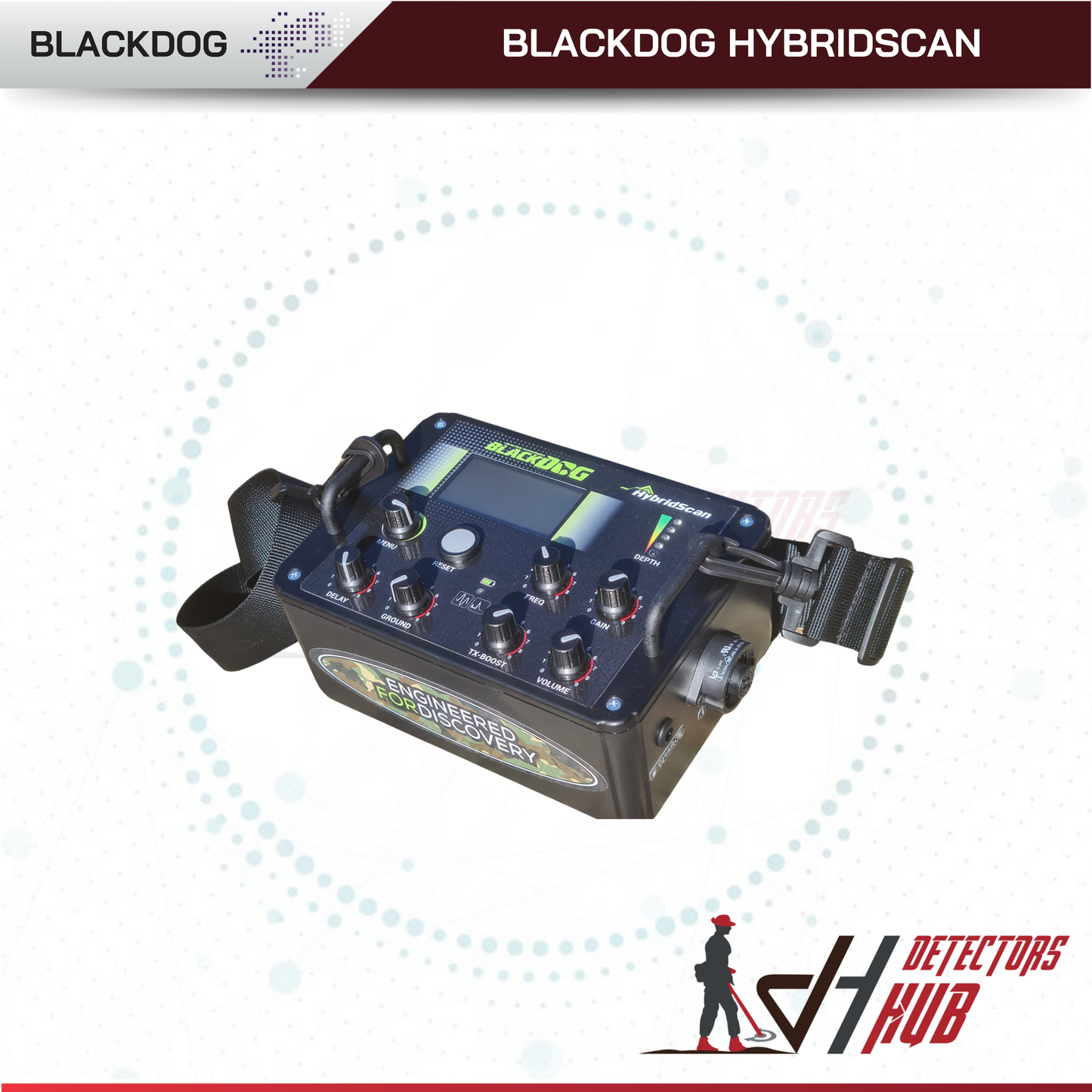 Detector de metales Blackdog Hybridscan