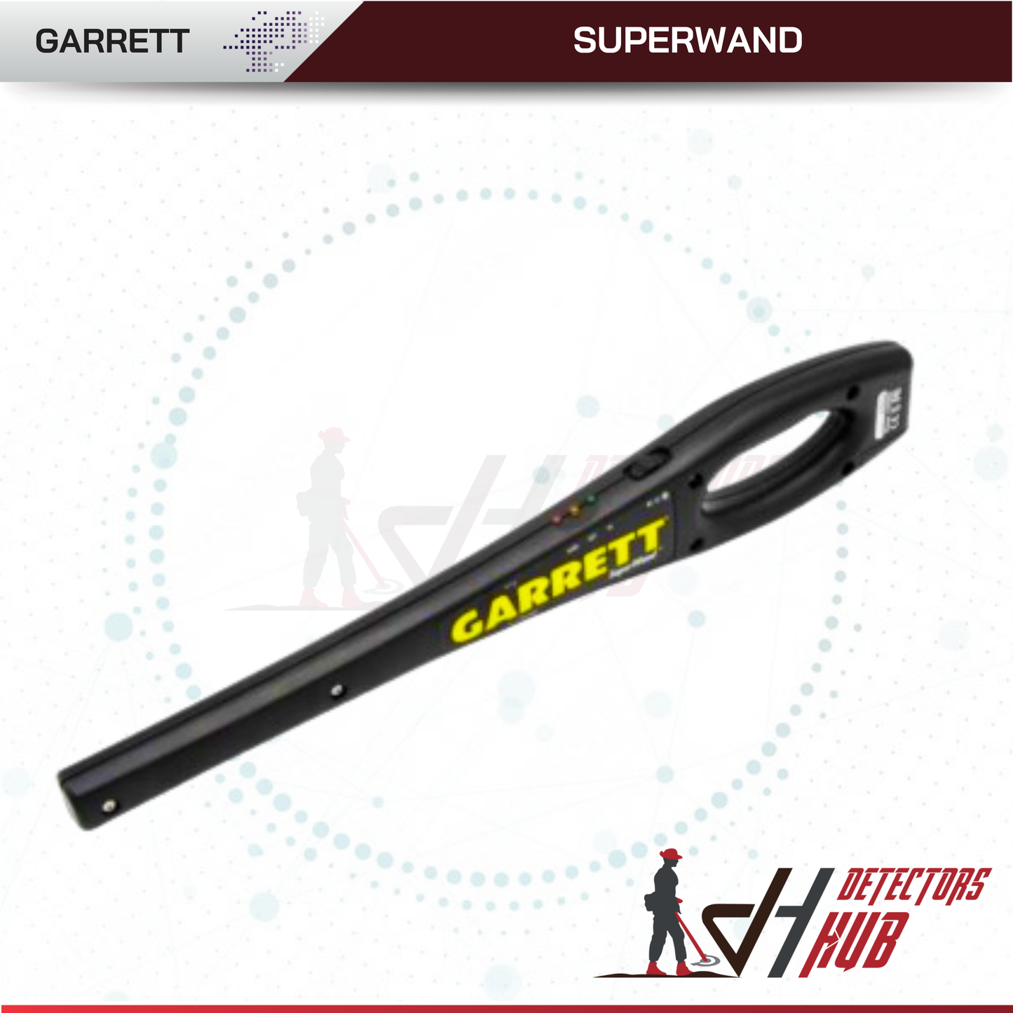 Détecteur de métaux portatif Garrett SuperWand