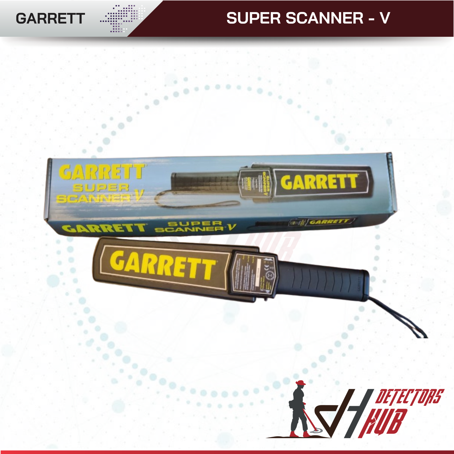Garrett Super Scanner V Hand-Held Metal Detector