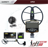 Garrett ACE Apex  WIth 13''x13" Blackdog Coil Metal Detector With Z-Lynk Wireless Headphone