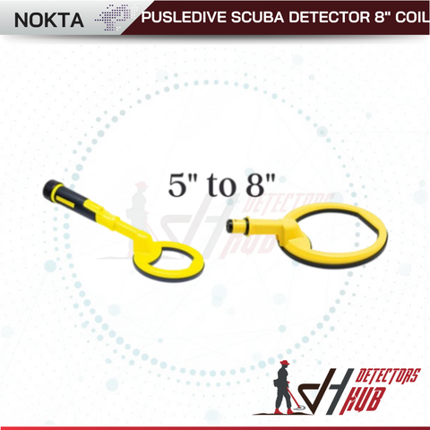 Bobine remplaçable Nokta Makro pour détecteur de plongée PusleDive 8" - Jaune