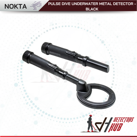 Nokta| Makro Pulse Dive Underwater Metal Detector - Black