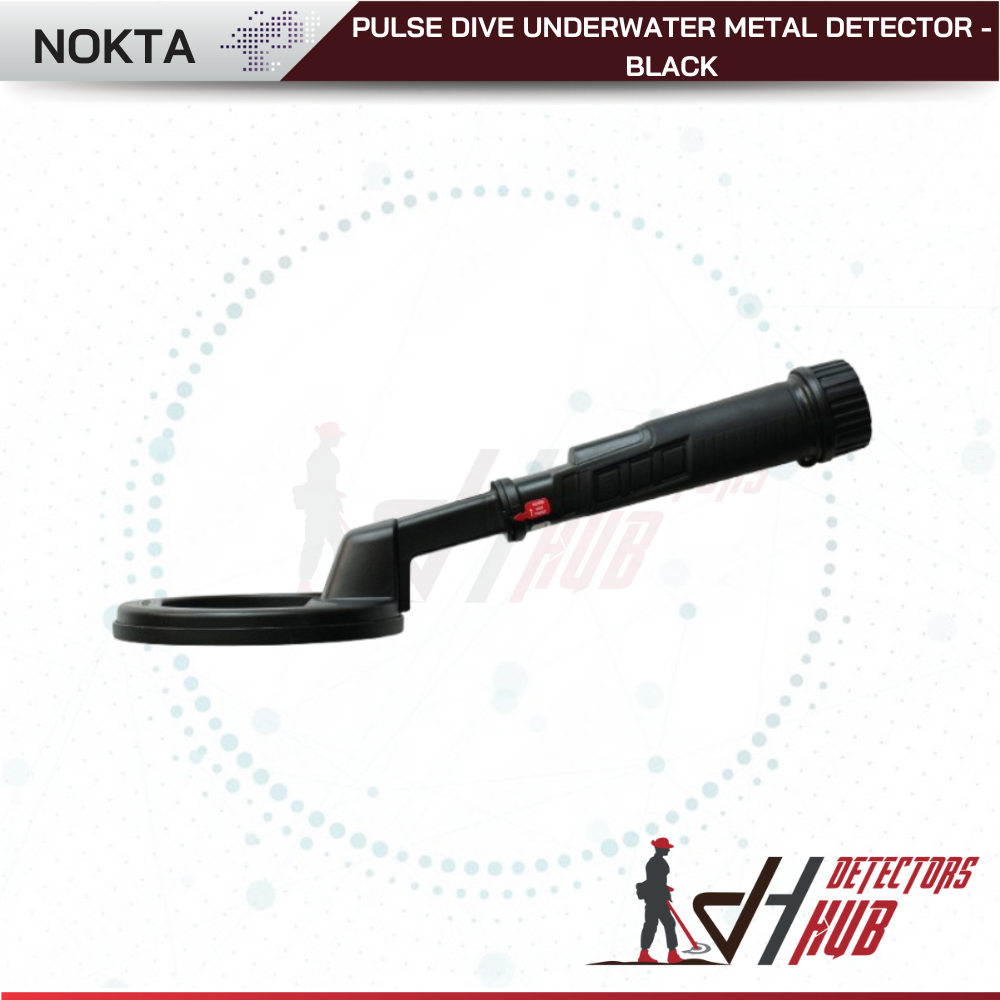 Nokta| Makro Pulse Dive Underwater Metal Detector - Black