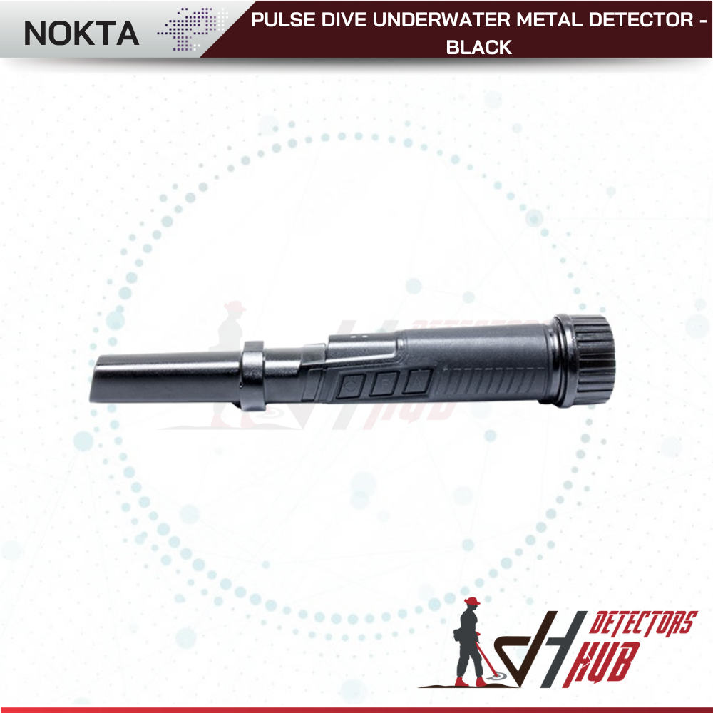 Nokta| Makro Pulse Dive Underwater Metal Detector - Black