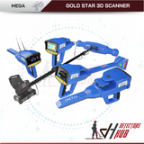 Escáner 3D estrella dorada