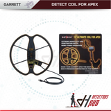 Detech Ultimate 13″ Search Coil for Garrett ACE APEX