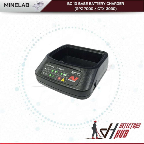 Minelab BC 10 Base Battery Charger (GPZ 7000 / CTX-3030)