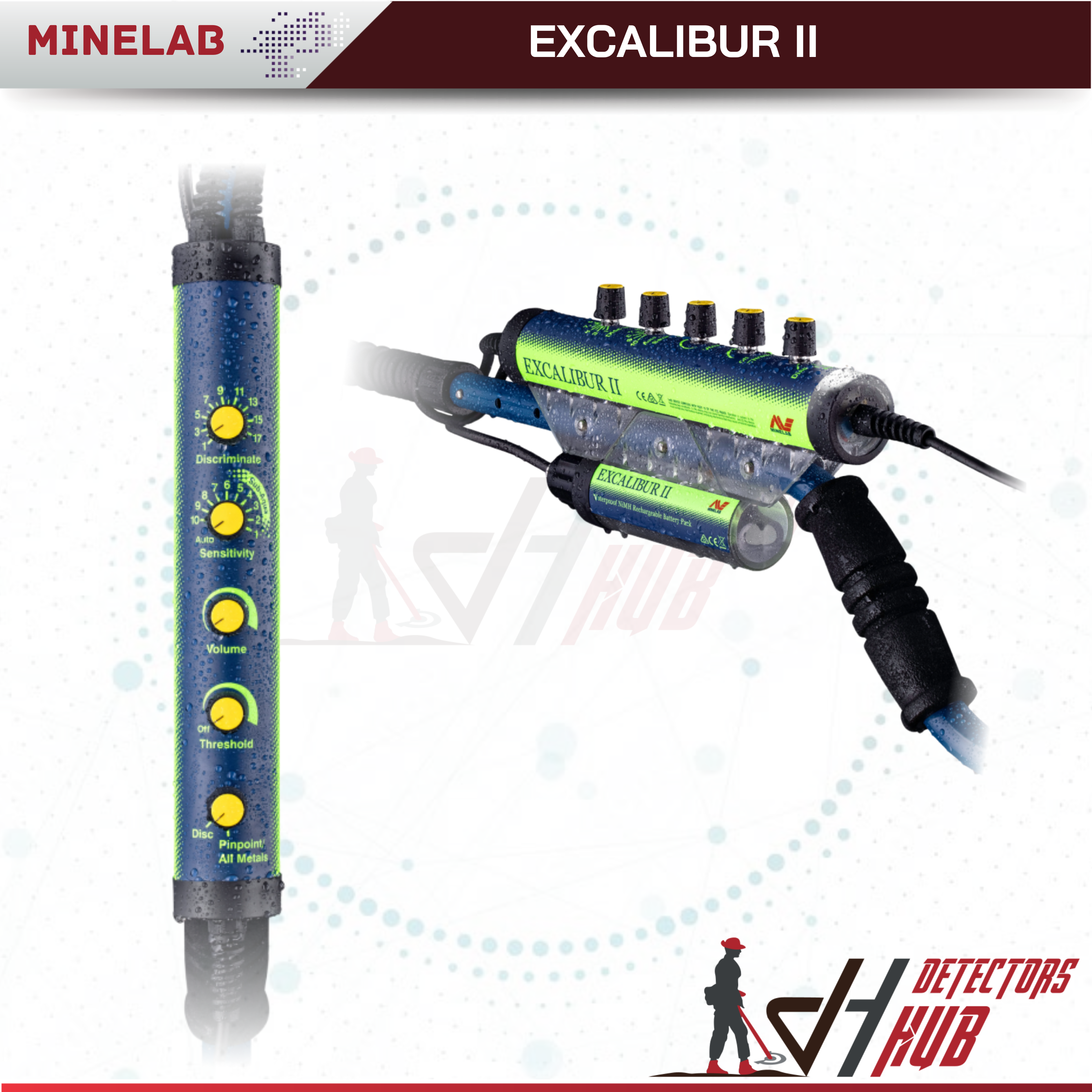 MINELAB Excalibur II Metal Detector– DetectorsHub