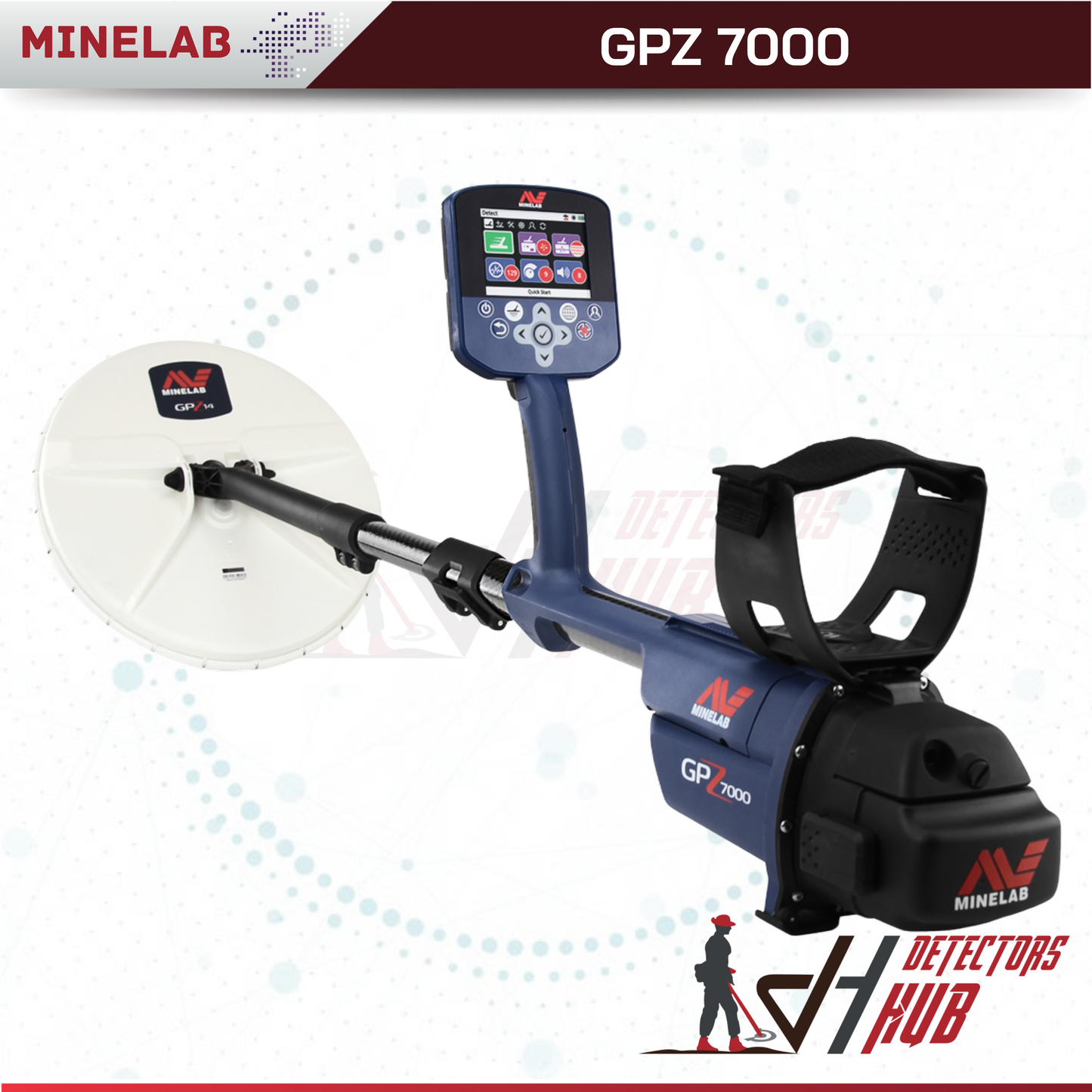 كاشف المعادن Minelab GPZ 7000