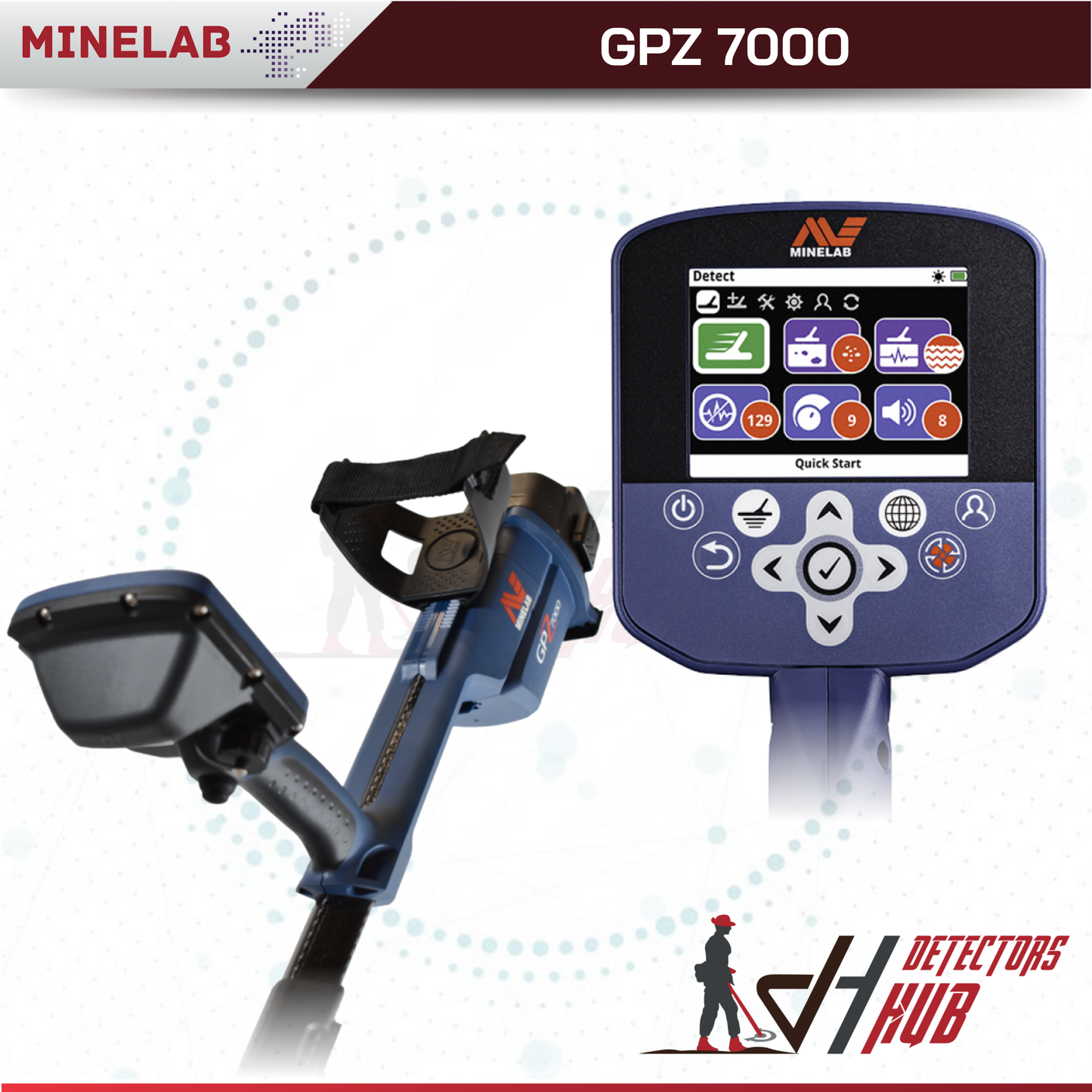 كاشف المعادن Minelab GPZ 7000