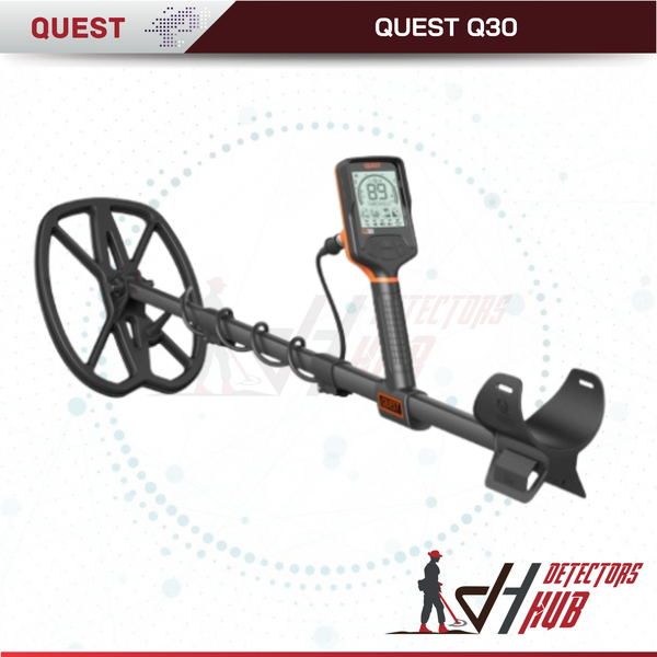 Quest Q30 Metal Detector– DetectorsHub