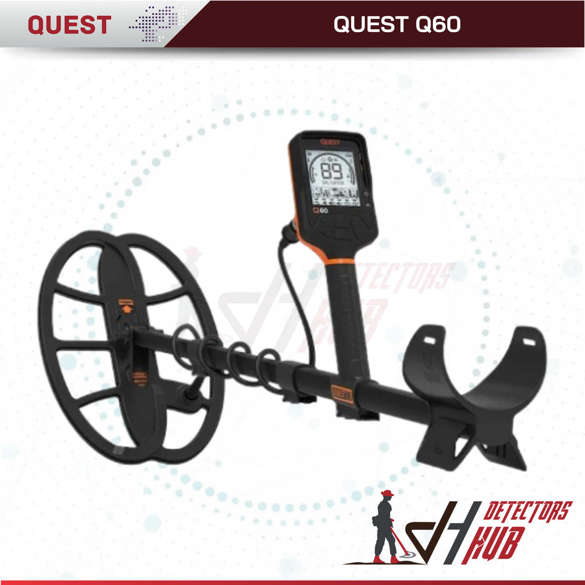 Détecteur de métaux Quest Q60– DetectorsHub