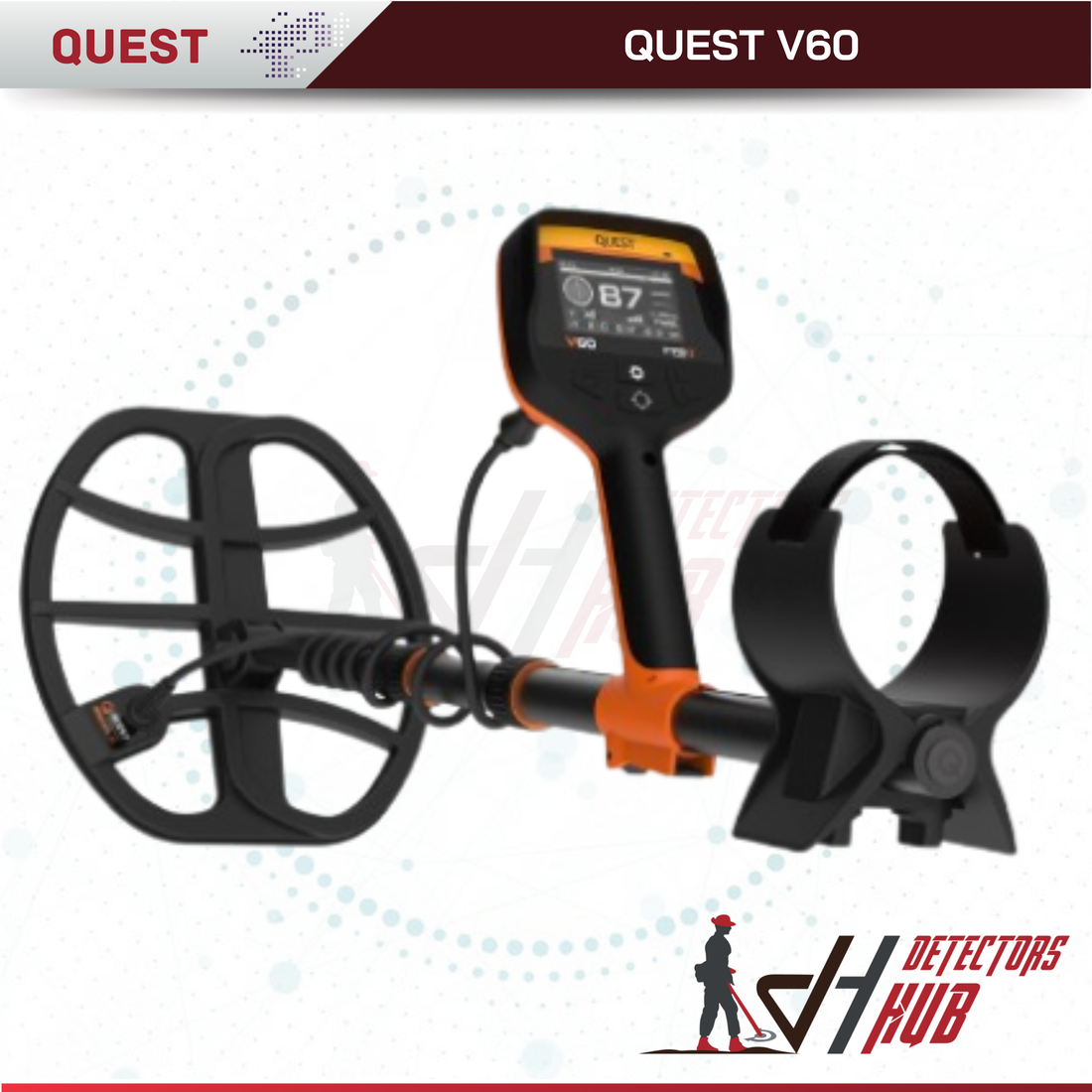 Quest V60 Metal Detector– DetectorsHub