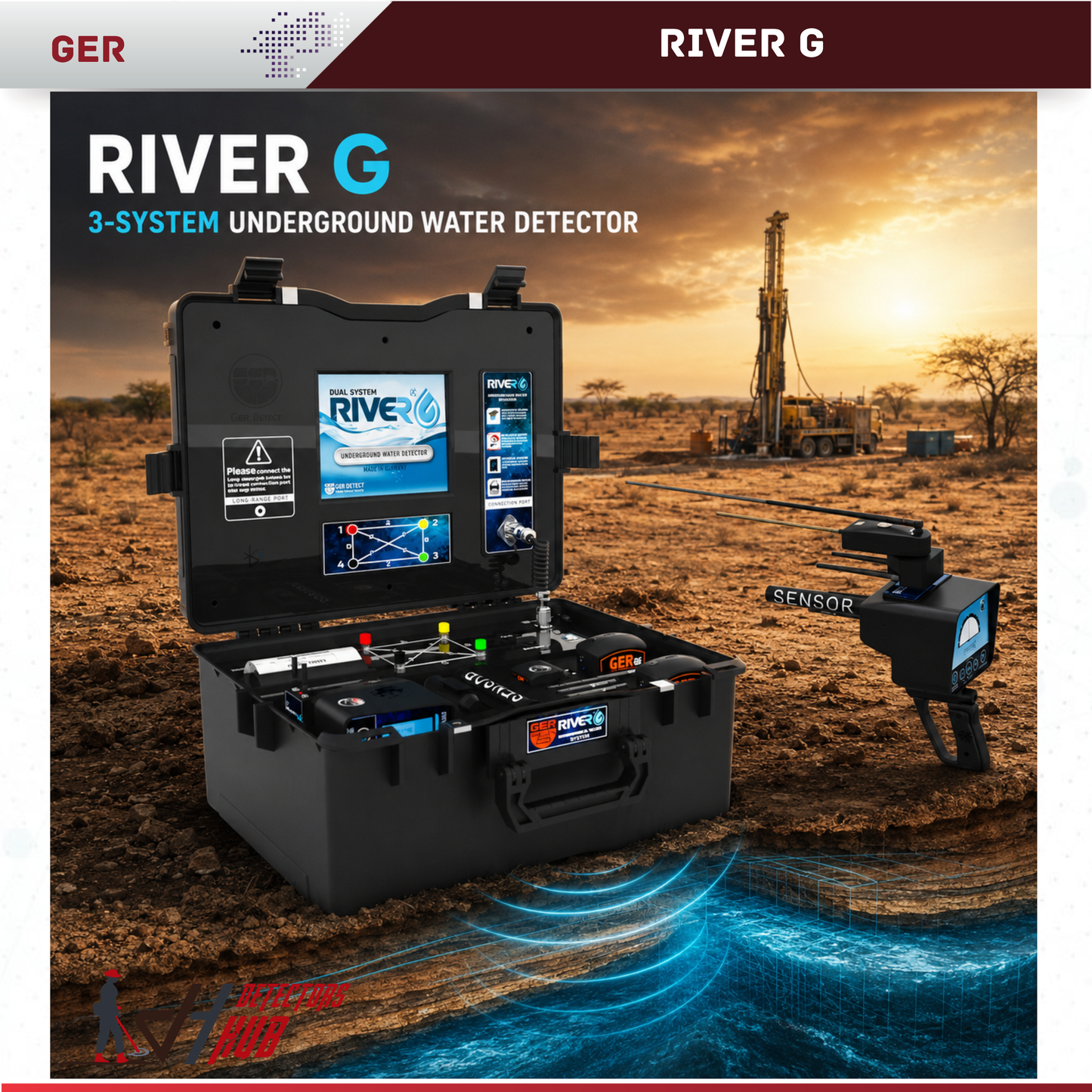 RIVER G 3 Device Water Detector