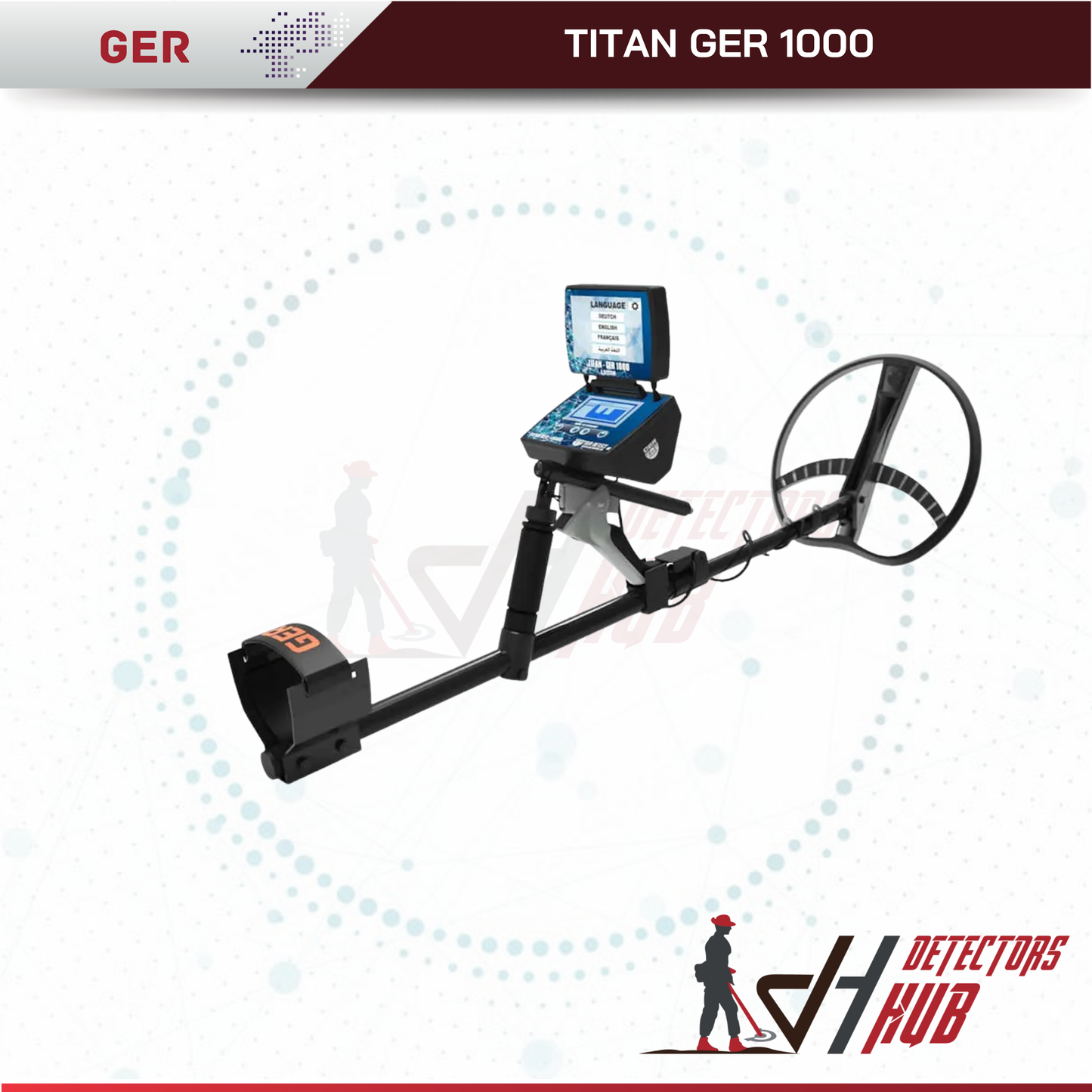 جهاز GER DETECT TITAN GER - 1000
