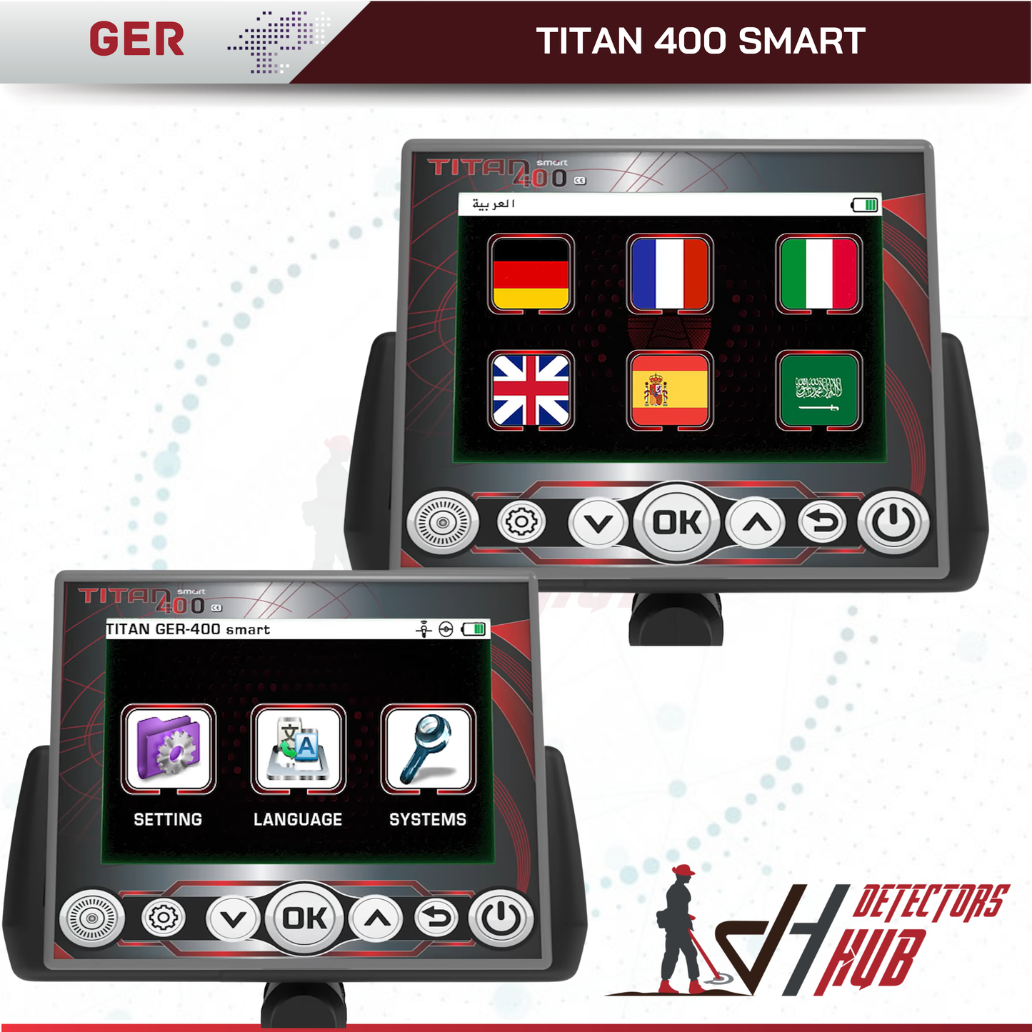 GER Detect Titan 400 Smart Detector