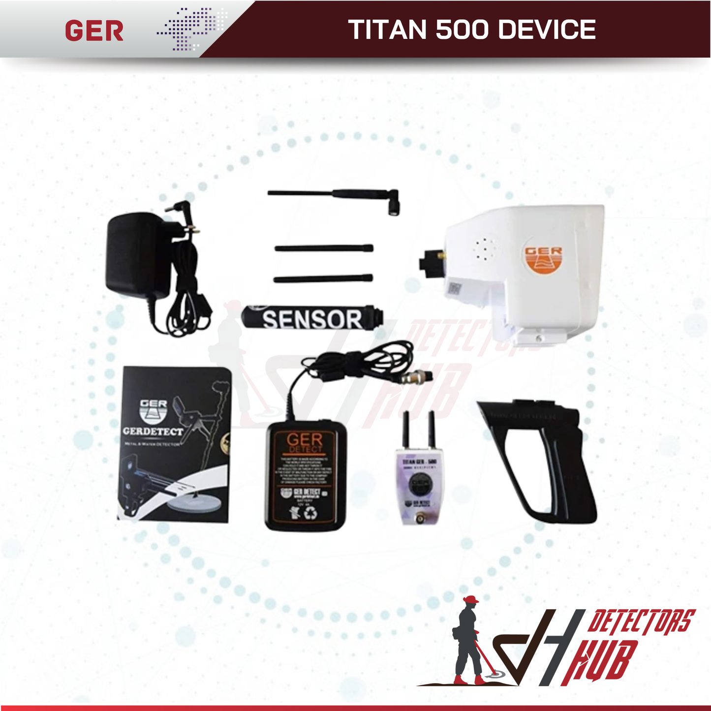 GER DETECT Titan GER 500 Diamond Detector