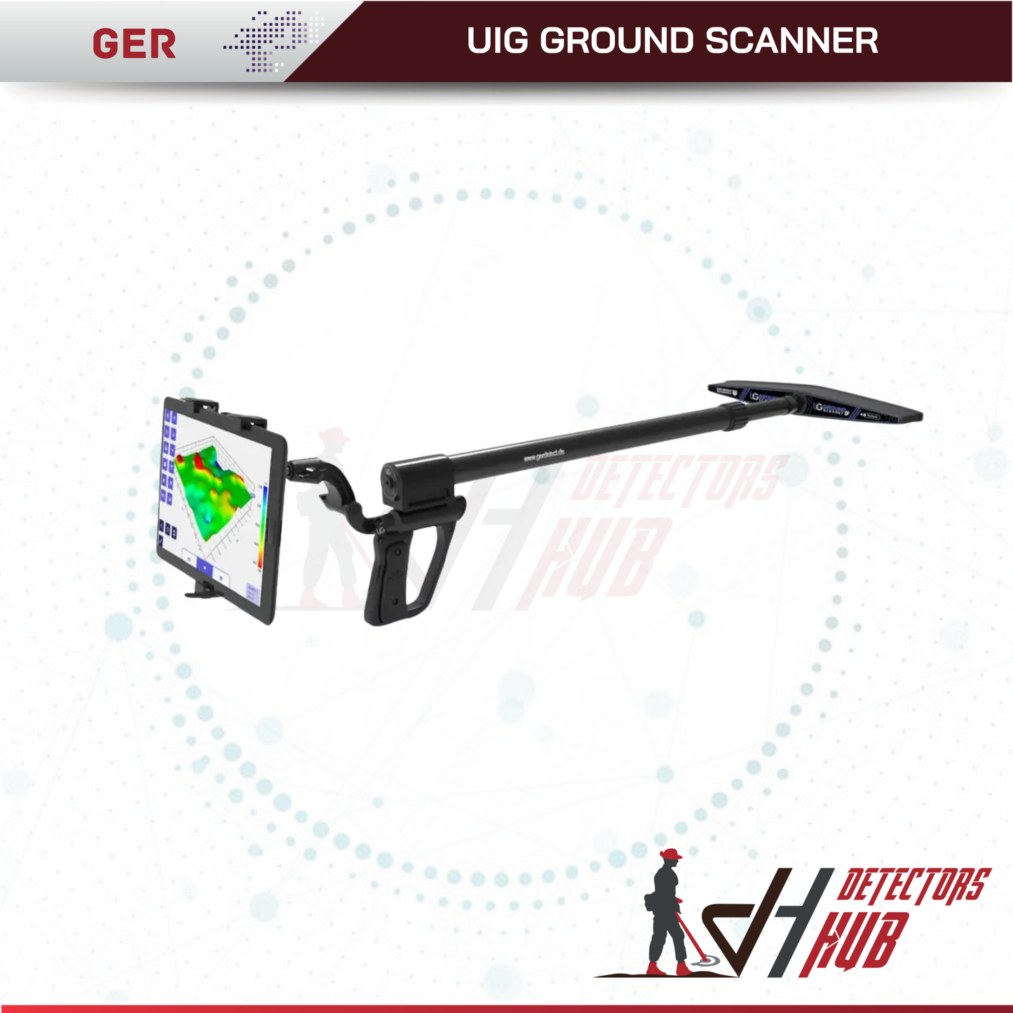 UIG Ground Scanner 3D Metal Detector