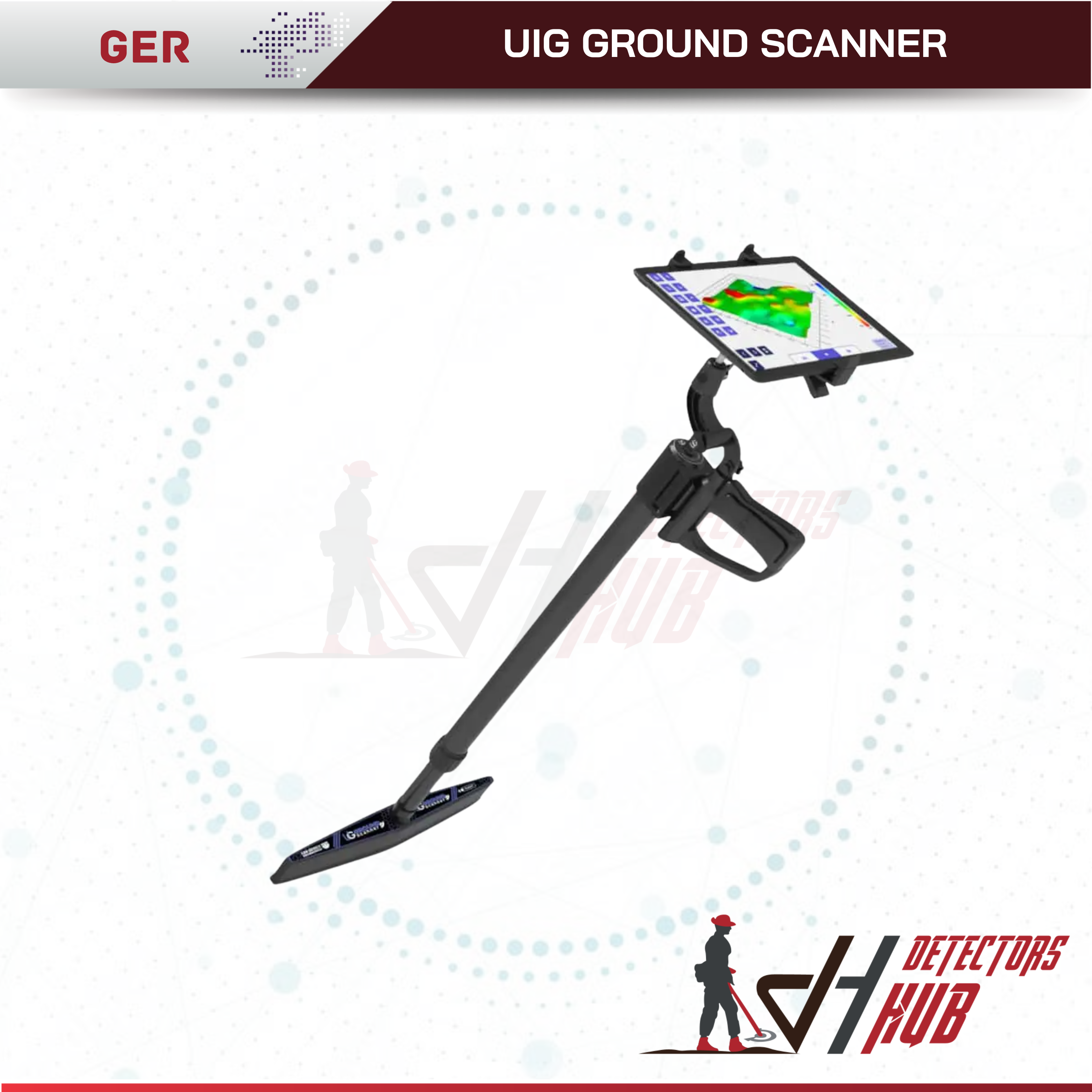 UIG Ground Scanner 3D Metal Detector– DetectorsHub