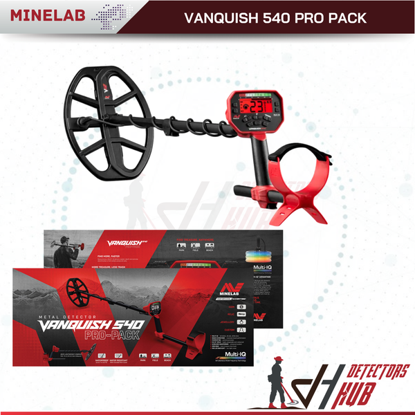MINELAB Vanquish 540 Pro-Pack with 12