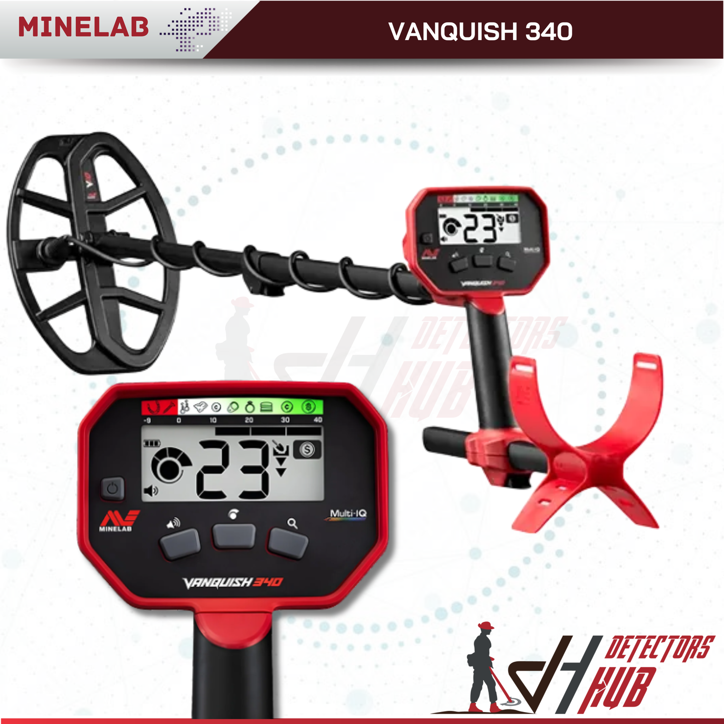 كاشف المعادن Minelab Vanquish 340